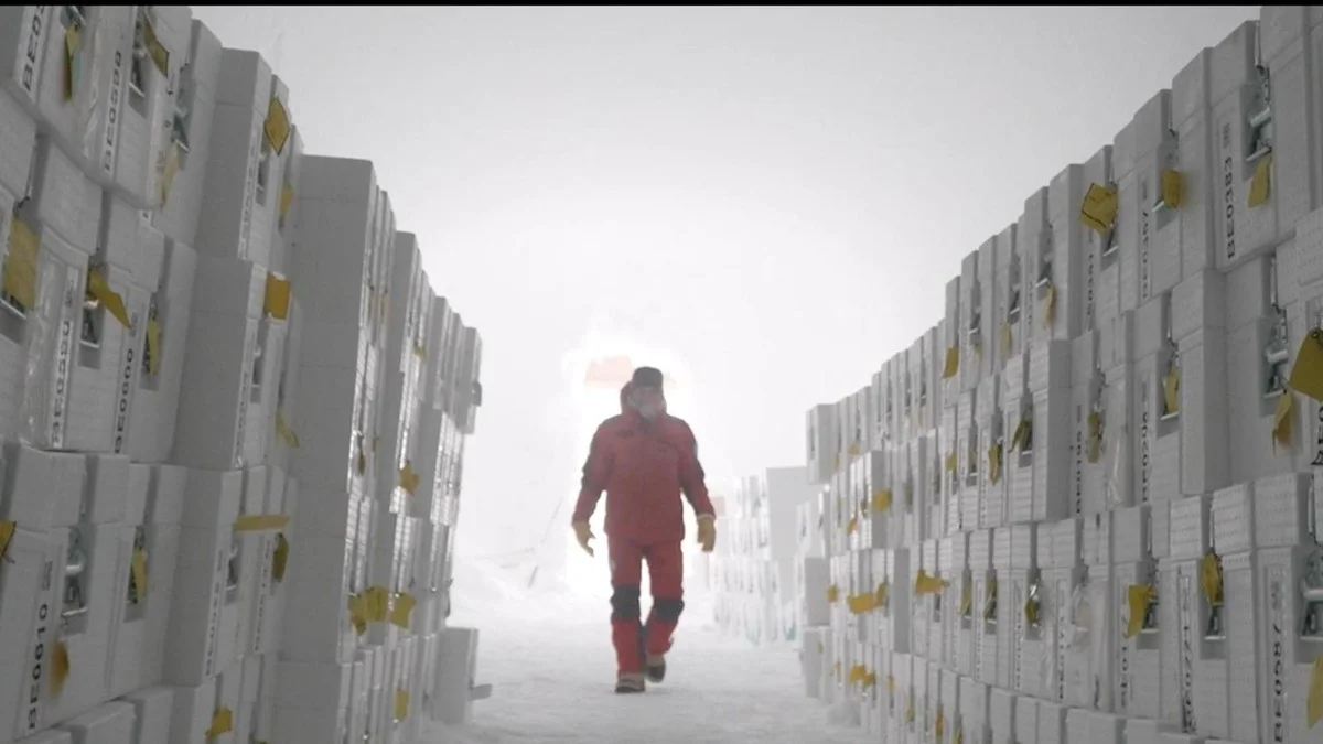 Waarom wetenschappers 1,7 ton ijs naar Antarctica vervoeren voor onze toekomst