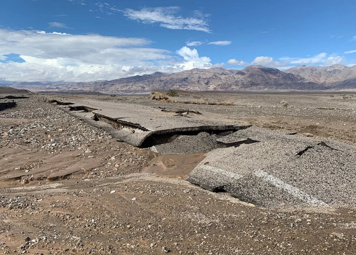 Zeldzame regenval in Death Valley legt 10.000 jaar oude structuur bloot - image 1