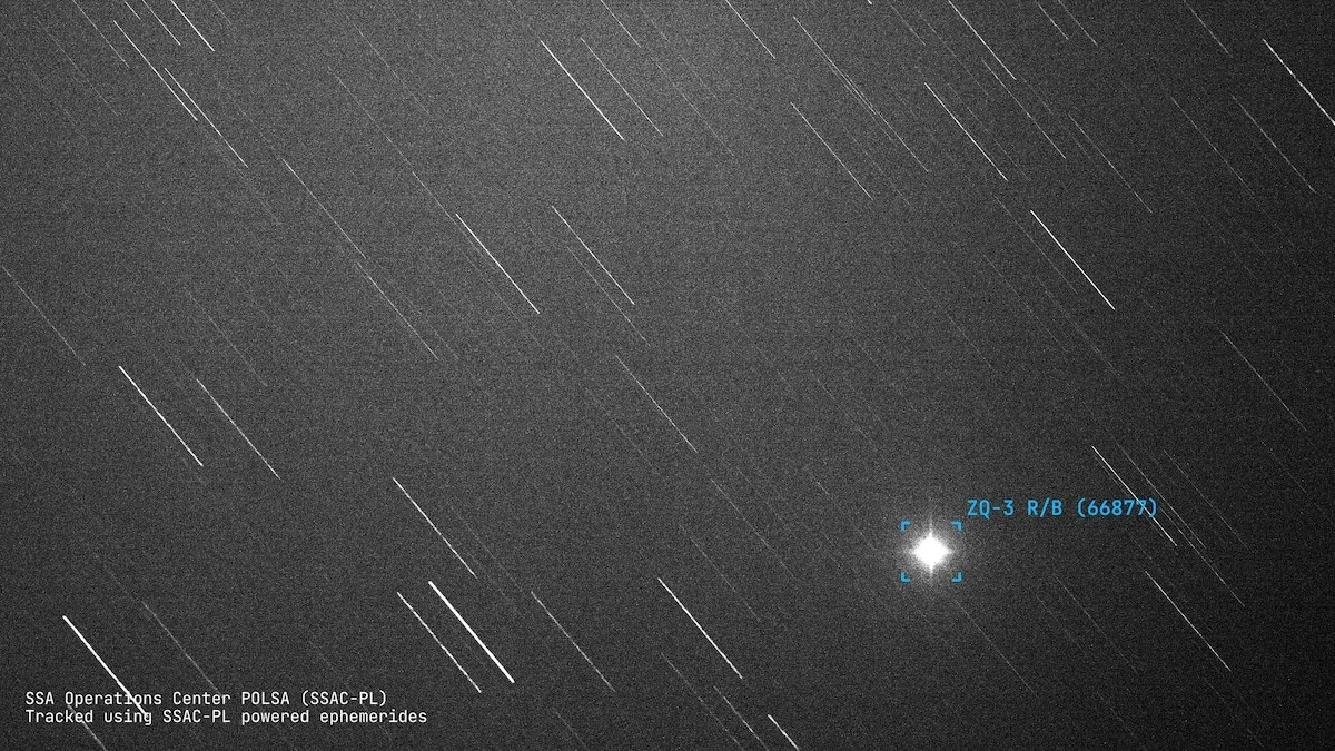 Ongecontroleerd 12 meter ruimtepuin keert vandaag terug naar de aarde