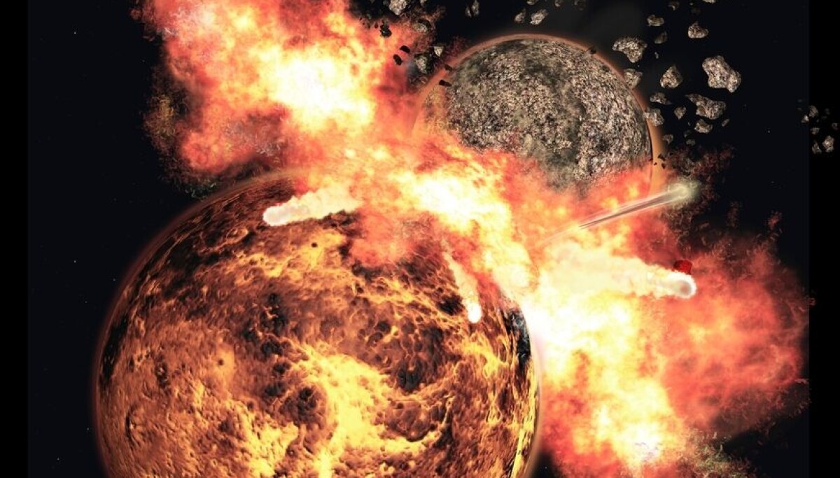 Sporen van de proto‑Aarde ontdekt in oud gesteente