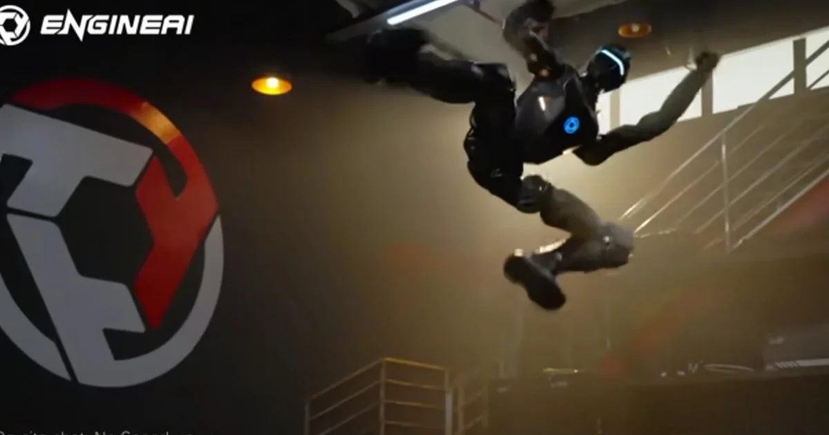 T800: EngineAI's humanoïde robot demonstreert fysieke kracht
