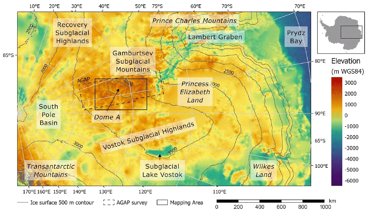 Het verborgen landschap onder Antarctica: deze ene techniek onthult oude bergen - image 1