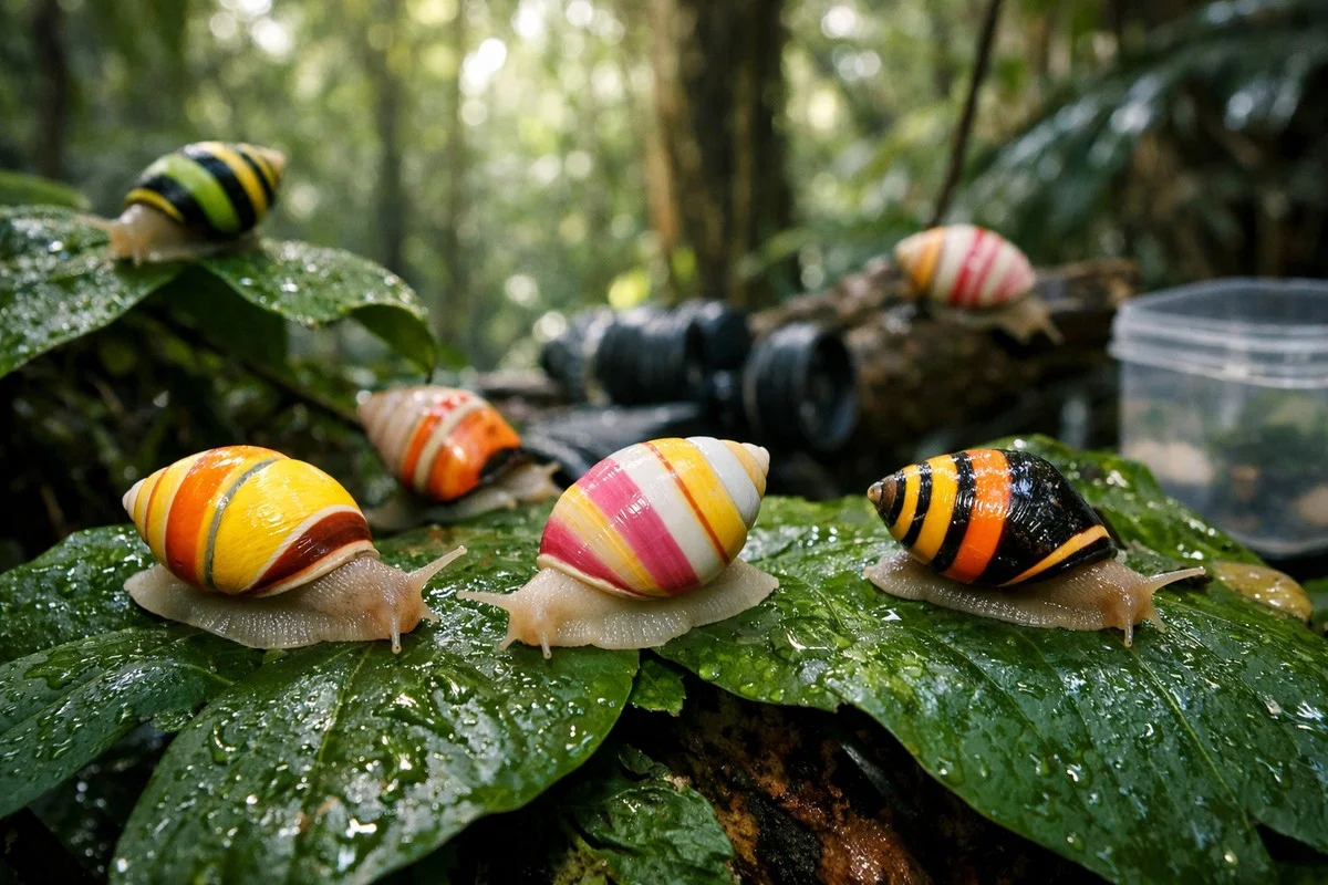 De zeldzame Hawaïaanse boomslakken keren terug: hoe 50 jaar onderzoek een bijna uitgestorven dier redde