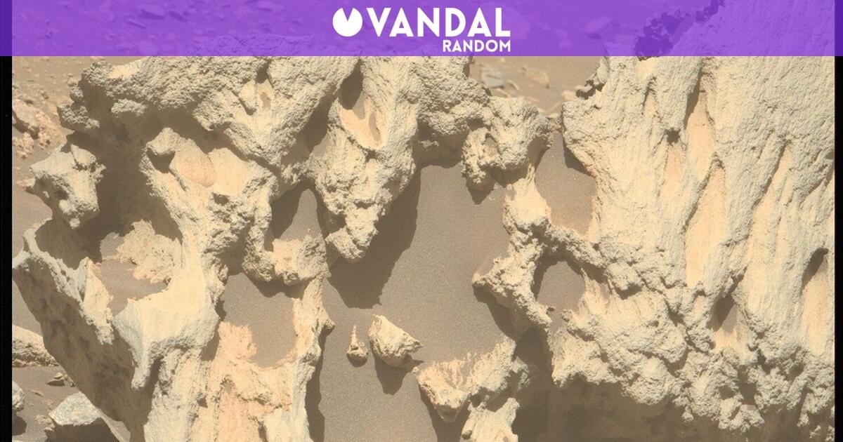 Perseverance ontdekt vreemd rotsfragment in krater Jezero