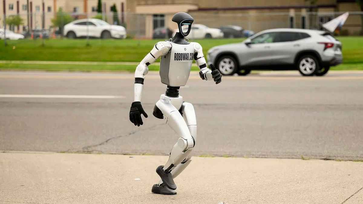 Deze humanoïde robot met AI danst en doet karate in Concepción - image 1