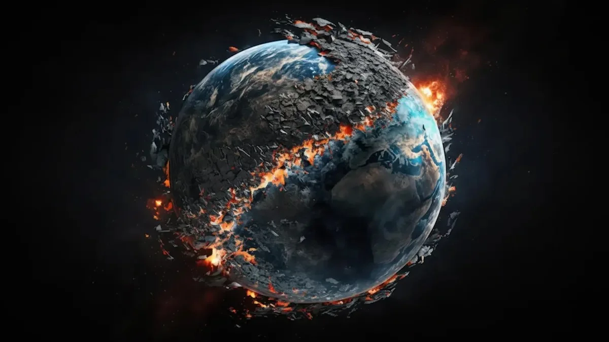 Wat gebeurt er als de aarde plotseling stopt met draaien?