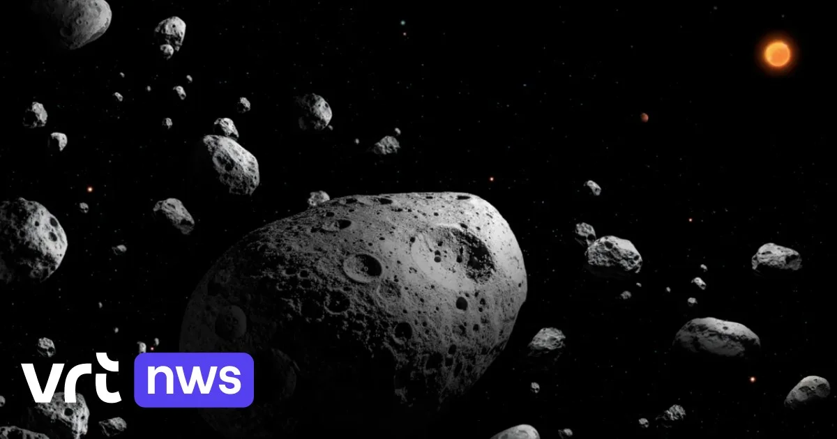 De asteroïde die zo snel draait dat hij elk moment uit elkaar zou kunnen vallen