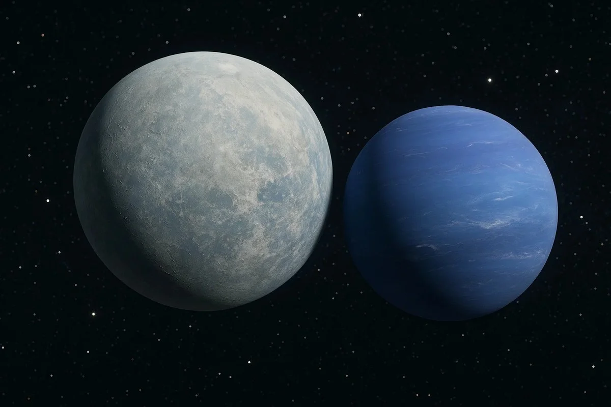 De ijsreuzen Uranus en Neptunus zijn misschien wel rotsblokken