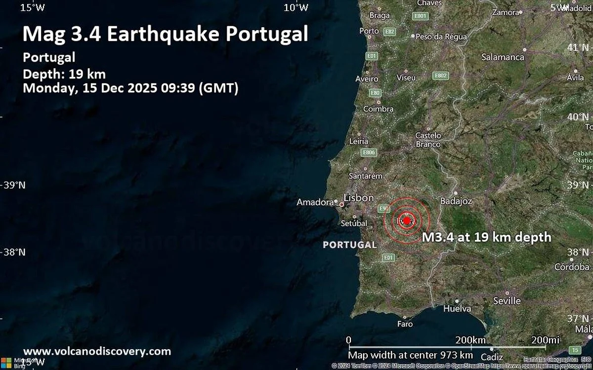 Drie lichte bevingen in de nacht: Waarom de grond onder Évora blijft trillen - image 2
