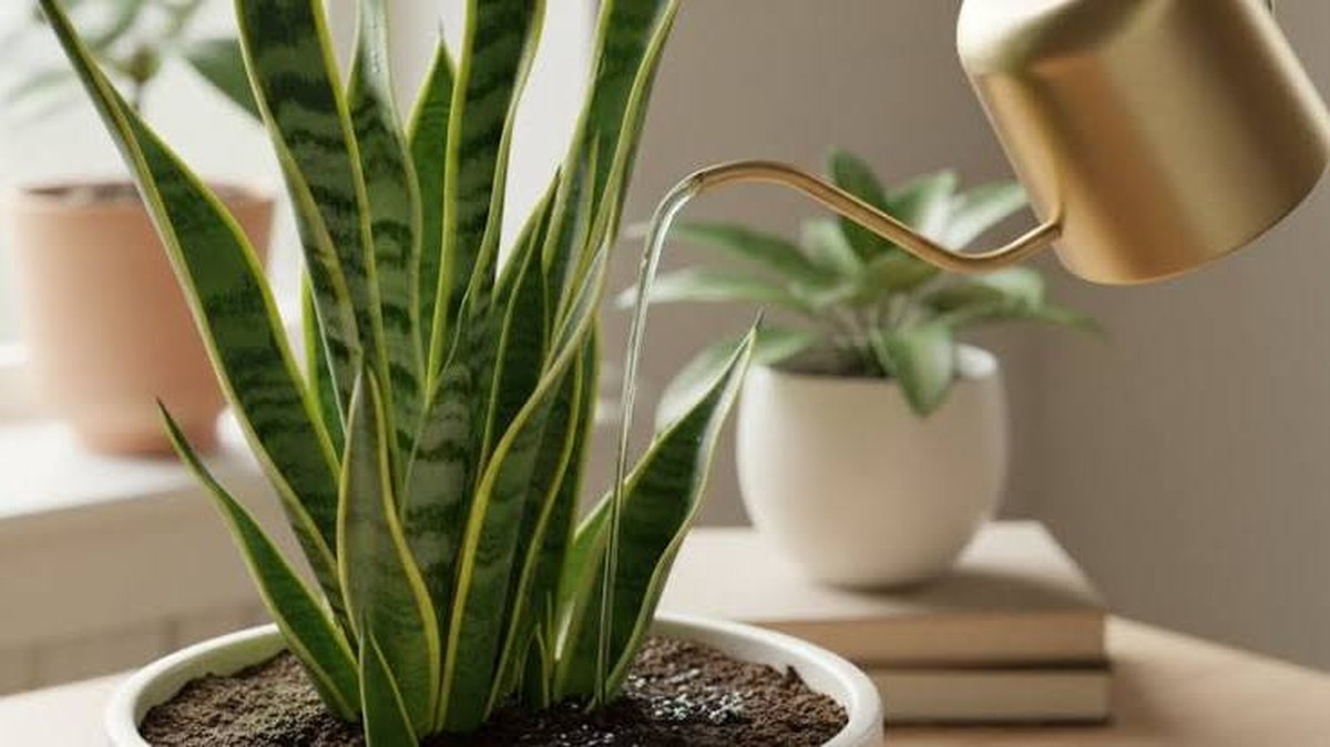 Hoe vaak water geven aan lengua de suegra in de zomer