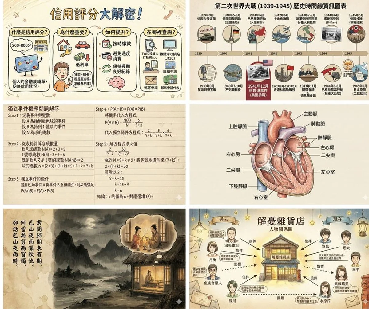 Nieuwe AI-afbeeldingstool die leren verandert: 9 visuele technieken om complexe onderwerpen snel te begrijpen