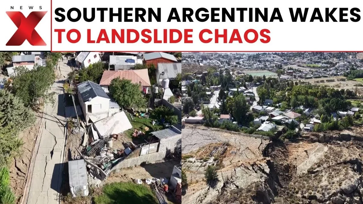 De verrassende reden waarom een berg in Comodoro Rivadavia plotseling 