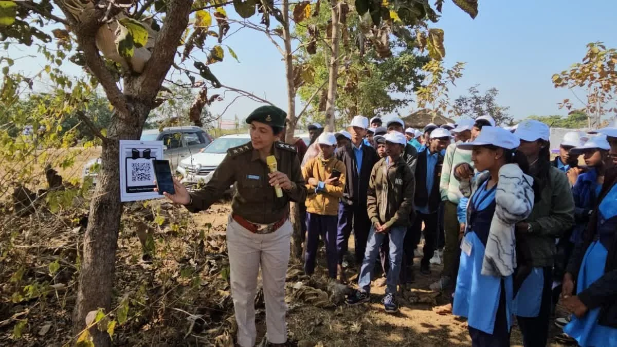 Waarom deze verborgen QR-codes in het bos studenten plotseling lieten praten met bomen