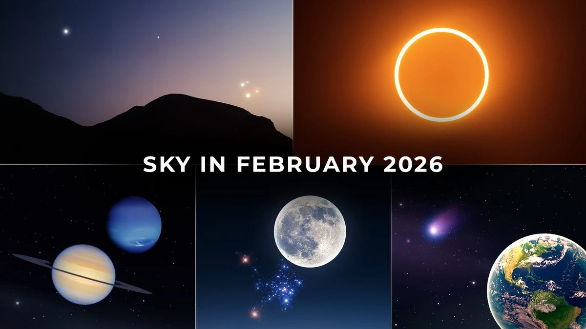 De 9 astronomische evenementen van februari die je niet mag missen, inclusief de ringvormige zonsverduistering - image 1