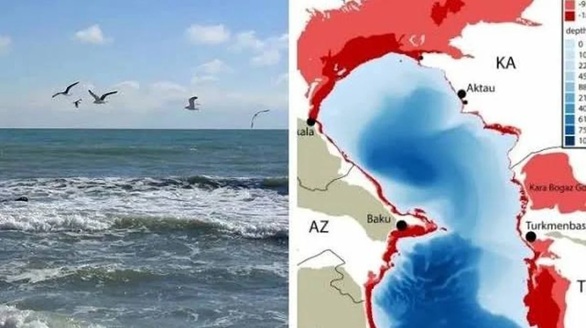 Waarom het waterpeil van de Kaspische Zee op mysterieuze wijze schommelt