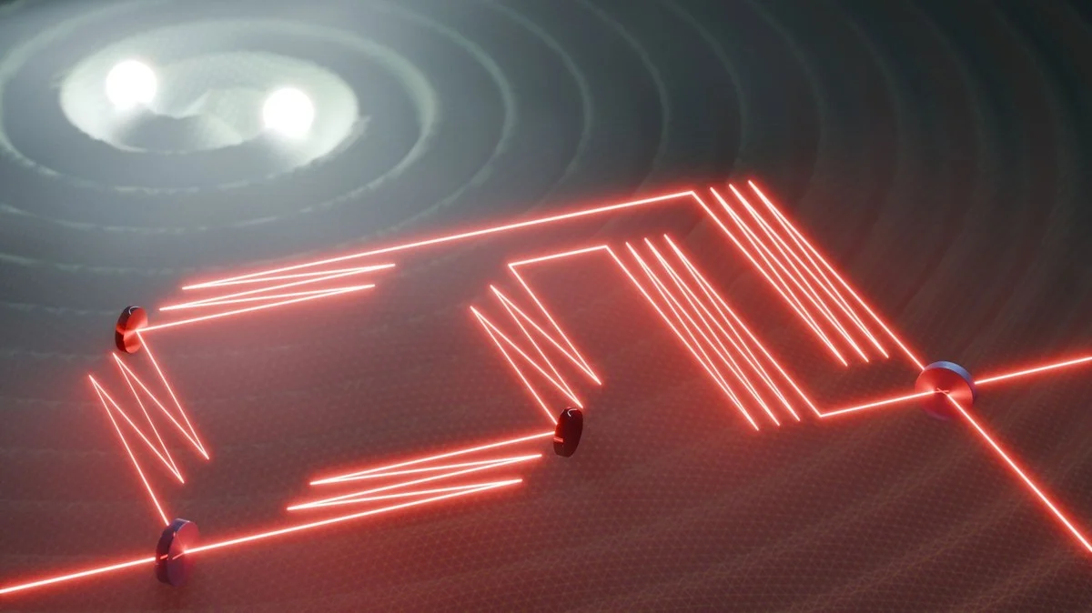 Natuurkundigen stellen eerste experiment voor om zwaartekrachtgolven te 'sturen' met licht