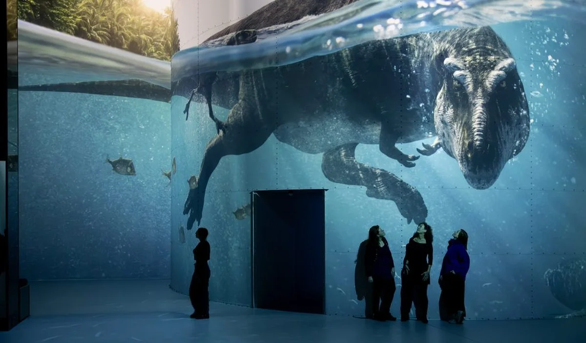 Ontdek de verborgen wereld van dinosaurussen midden in Hamburgs havengebied