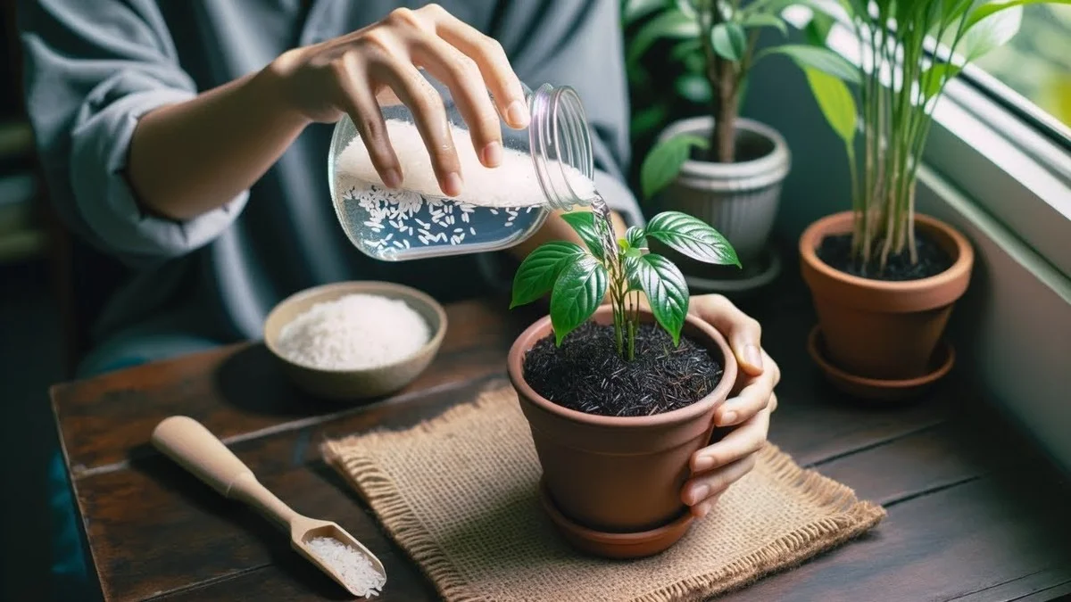 Waarom Japanse tuiniers een handvol rijstwater gebruiken om hun ZZ-planten de mooiste te maken - image 1