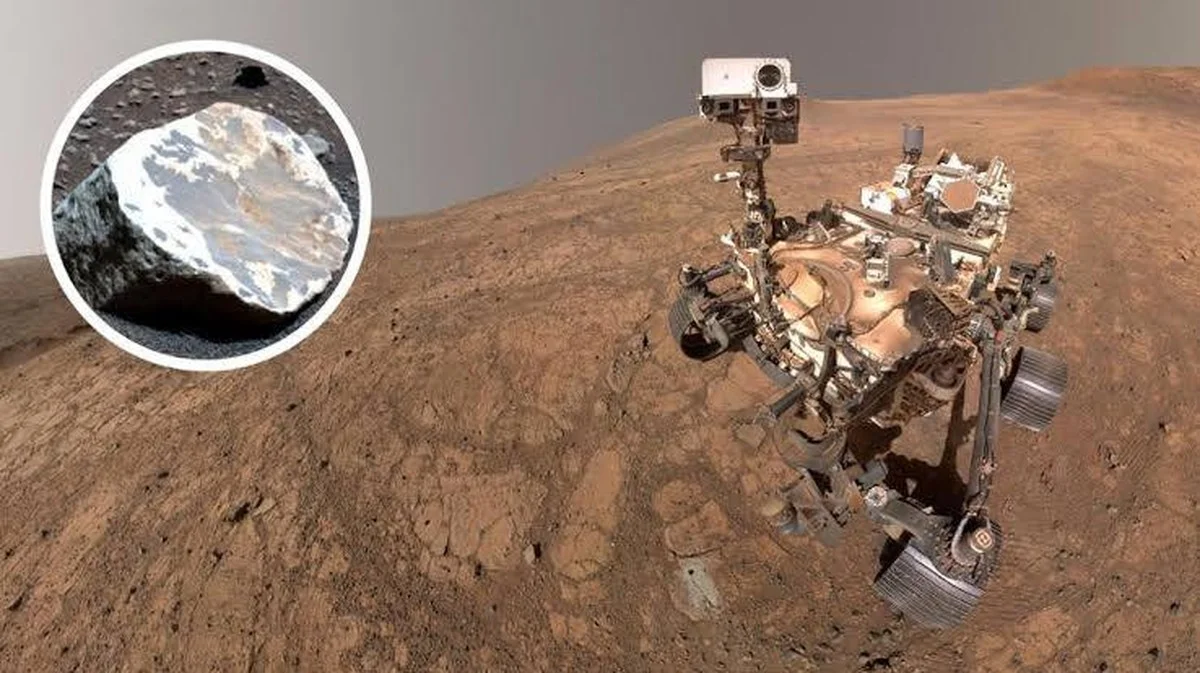 Waarom experts deze witte stenen op Mars linken aan een verloren regenwoud