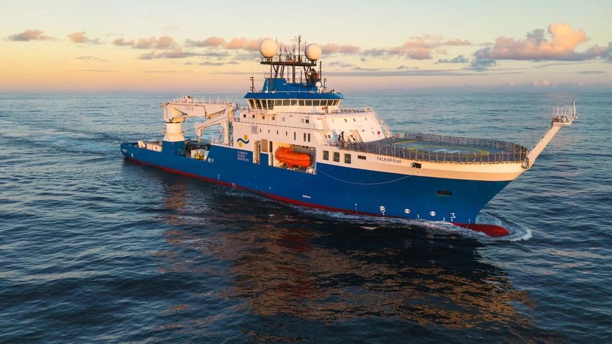 De Japanse onderzoeksschip 