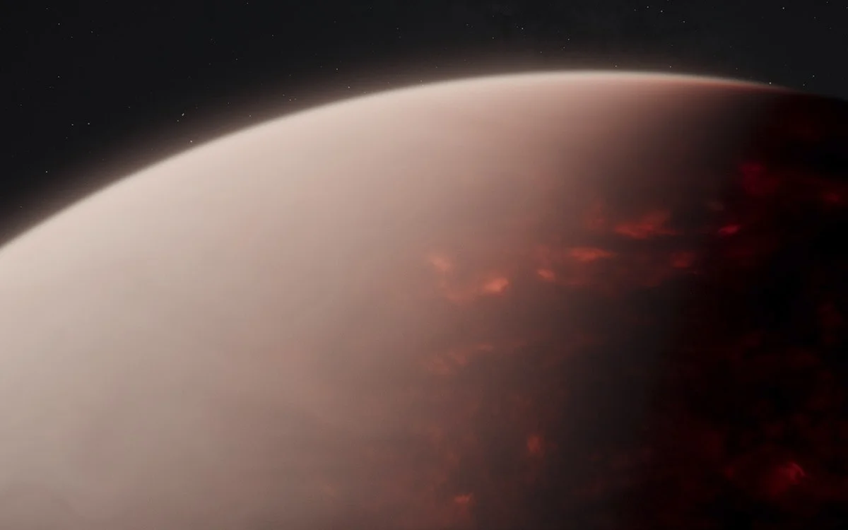 Waarom wetenschappers dachten dat deze superaarde geen atmosfeer kon hebben