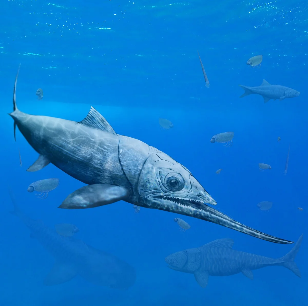 Waarom deze Franse duikers een vis fotografeerden die al 66 miljoen jaar 